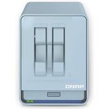 QNAP QMiro-201W, WiFi Mesh, Tri-band thuis, SD-WAN, router, Router, Blauw
