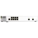 QNAP QSW-M2108-2S netwerk-switch Managed L2 2.5G Ethernet (100/1000/2500) Grijs