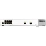 QNAP QSW-M2108-2S netwerk-switch Managed L2 2.5G Ethernet (100/1000/2500) Grijs