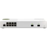 QNAP QSW-M2108-2S netwerk-switch Managed L2 2.5G Ethernet (100/1000/2500) Grijs