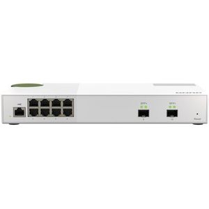 QNAP QSW-M2108-2S netwerk-switch Managed L2 2.5G Ethernet (100/1000/2500) Grijs
