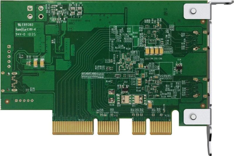 Qnap - Qxp-t32p - PCI-e-uitbreidingskaart - Thunderbolt 3 - Snelle Gegevensoverdracht