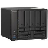 QNAP TS-H973AX NAS Tower Ryzen Embedded V1500B 32 GB DDR4 0 TB QuTS hero Zwart