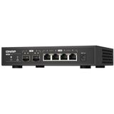 QNAP QSW-2104-2S netwerk-switch Unmanaged 2.5G Ethernet Zwart