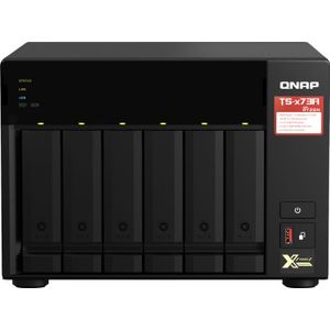 NAS Network Storage Qnap TS-673A-8G Black