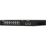 QNAP QSW-M2116P-2T2S netwerk-switch Managed L2 2.5G Ethernet Power over Ethernet (PoE) Zwart