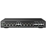 QNAP QSW-IM1200-8C netwerk-switch Managed L2 Geen Zwart