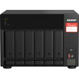 QNAP TVS-675 NAS Tower ZhaoXin KaiXian KX-6000 KX-U6580 8 GB DDR4 0 TB QuTS hero Zwart