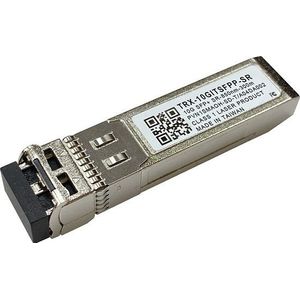 QNAP - TRX-10GITSFPP-SR - Transceiver - 10GBASE-SR - Breed Temperatuurbereik