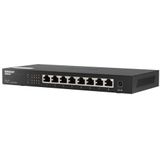 QNAP QSW-1108-8T netwerk-switch Unmanaged 2.5G Ethernet (100/1000/2500) Zwart