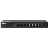 QNAP QSW-1108-8T netwerk-switch Unmanaged 2.5G Ethernet (100/1000/2500) Zwart