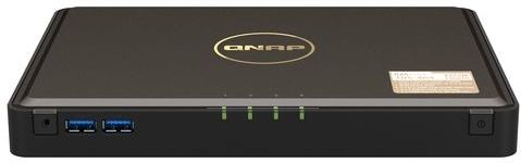 QNAP TBS-464 NAS Desktop Intel® Celeron® N5105 8 GB DDR4 0 TB QNAP Turbo System Zwart