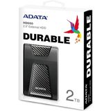 ADATA HD650 Externe Harde Schijf - 2 TB - USB 3.0