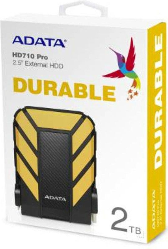 ADATA DashDrive HD710 - Externe Harde Schijf - 2TB - Geel