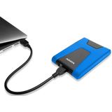 Adata - HD650 - Externe Harde Schijf - Blauw - 1 TB - USB 3.0
