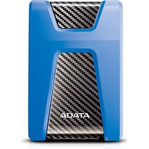 Adata - HD650 - Externe Harde Schijf - Blauw - 1 TB - USB 3.0