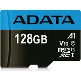 Micro SD Memory Card with Adaptor Adata CLASS10 128 GB