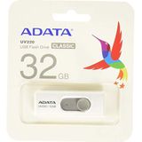 ADATA USB 2.0 Stick UV220 32GB wit/grijs