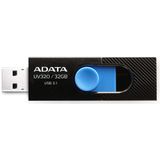 Adata - UV320 - USB-stick - Zwart - Blauw - 32 GB