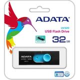 USB stick Adata UV320 Zwart Zwart/Blauw 32 GB