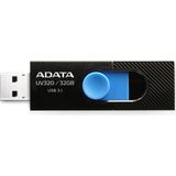 USB stick Adata UV320 Zwart Zwart/Blauw 32 GB