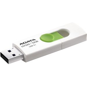 ADATA UV320 USB flash drive 32 GB USB Type-A 3.2 Gen 1 (3.1 Gen 1) Groen, Wit