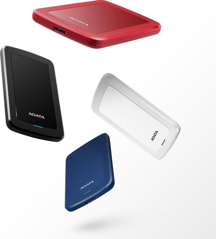 ADATA - HV300 - Externe Harde Schijf - 2TB - Wit