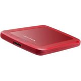ADATA - HD330 - Externe Harde Schijf - Rood - 2 TB - USB 3.1 - 256-bits AES