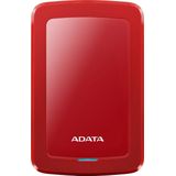 ADATA - HD330 - Externe Harde Schijf - Rood - 2 TB - USB 3.1 - 256-bits AES