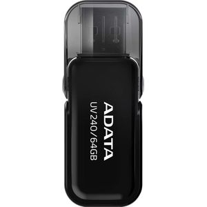Adata - UV240 - USB-stick - Zwart - 64 GB
