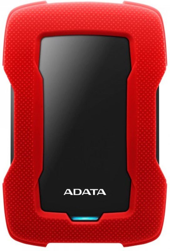 ADATA - HD330 - Externe Harde Schijf - Rood - 1 TB - USB 3.1