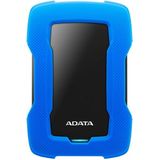ADATA HD330 - Externe Harde Schijf - Blauw - 2 TB - USB 3.1 - 256-bits AES
