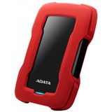 Adata - HD330 - Externe Harde Schijf - Rood - 2 TB - USB 3.1