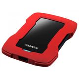 Adata - HD330 - Externe Harde Schijf - Rood - 2 TB - USB 3.1