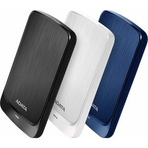 Adata - HV320 - Externe Harde Schijf - Wit - 1 TB