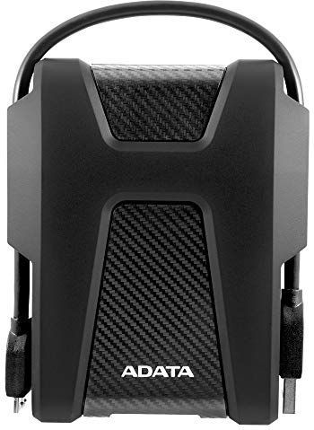 Adata - HD680 - Externe Harde Schijf - Zwart - 2 TB - Schokbestendig