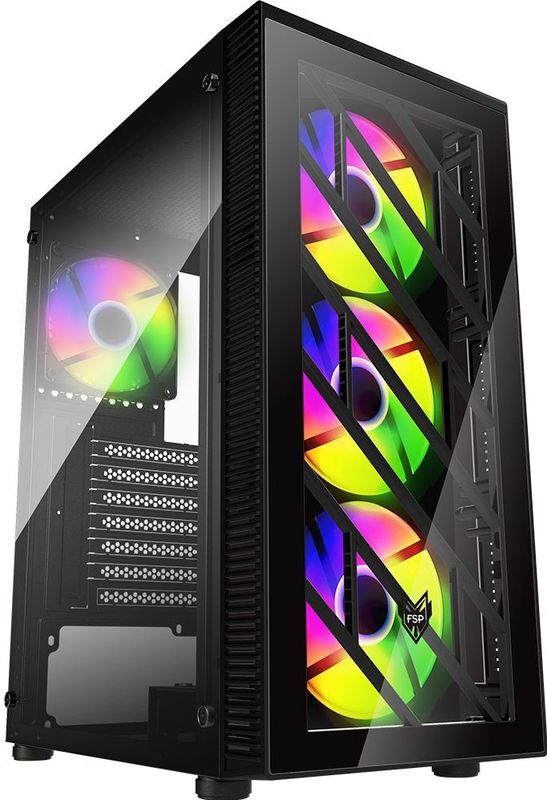 FSP CMT192 Midi Tower Zwart