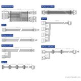 FSP Hydro Ti PRO 850W - Voeding - ATX12V 3.0, EPS12V 2.92 - 80 Plus Titanium - 850 Watt - Modulair - PCIe 5.0 - zwart