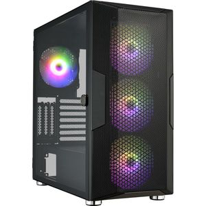 FSP CUT592 Tower Zwart