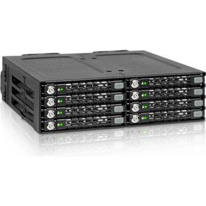 Icy Dock ToughArmor MB998SK-B - Behuizing voor opslagschijven - 2,5" (6,4 cm), Accessoires voor harde schijven