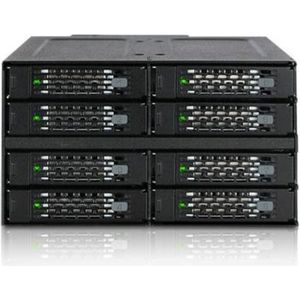 Icy Dock - MB508SP-B - Verwijderbaar Frame - 8x 2,5" - Accessoires voor Harde Schijven