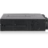 Icy Dock - ToughArmor MB720M2K-B - Behuizing voor M.2 NVMe SSD's - Zwart - Aluminium