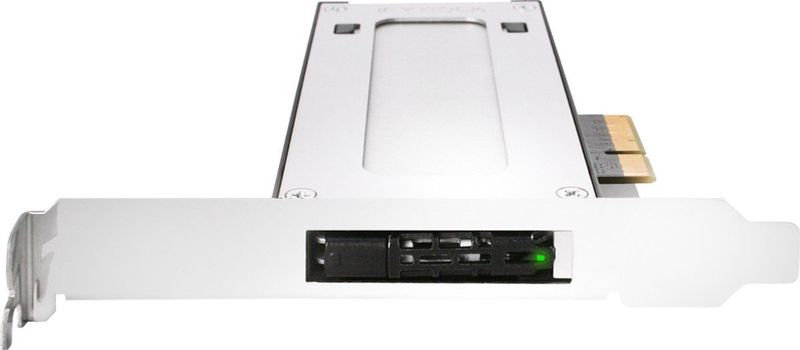 Icy Dock - ToughArmor MB840M2P-B - Accessoire - Zwart - M.2 NVMe naar PCIe Frame