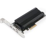 Icy Dock - MB987M2P-1B Adapter - M.2 PCIe NVMe SSD - Ruimtebesparend Ontwerp