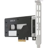 Icy Dock - MB987M2P-1B Adapter - M.2 PCIe NVMe SSD - Ruimtebesparend Ontwerp