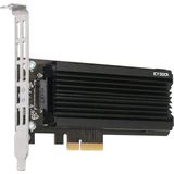 Icy Dock - MB987M2P-1B Adapter - M.2 PCIe NVMe SSD - Ruimtebesparend Ontwerp