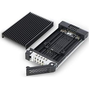 Icy Dock ToughArmor MB601TP-1B Lade 2,5 inch SSD NVMe U.2 voor MB601VK-1B & MB601M2K-1B