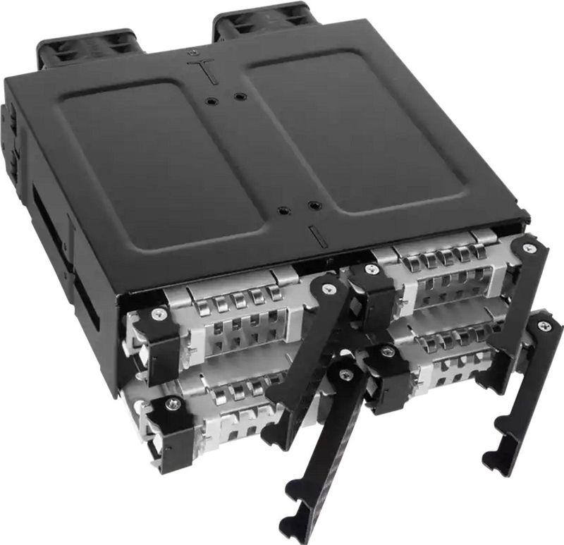 Icy Dock - Backplane - PCIe 4.0 NVMe U.2 tot 4x MiniSAS V3 - Accessoires voor Harde Schijven