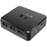 Thermaltake - H200 Plus - Docking Station - Zwart - USB-Hub met 6 Aansluitingen