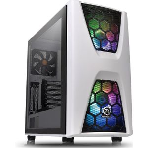 Thermaltake Behuizing Commander C34 TG Midi T. Snow  inchARGB inch wit